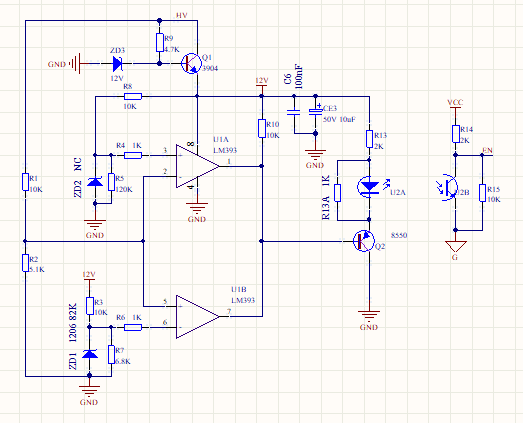 Application of LM393 in LED drive power supply