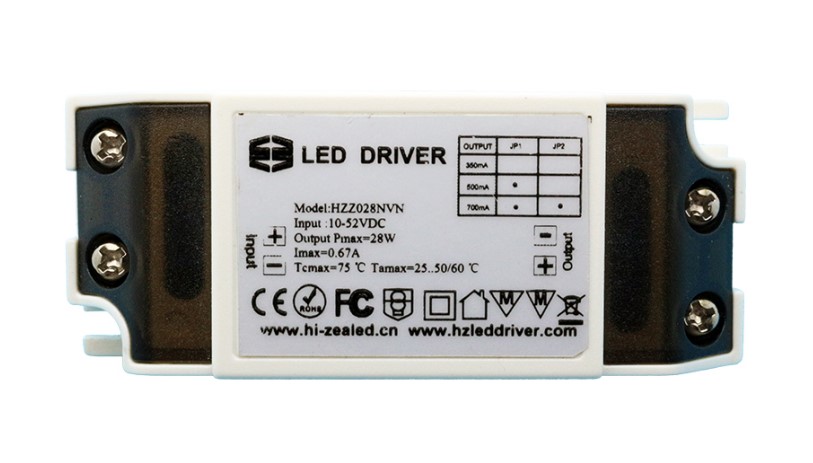 A low voltage DC dimmable driver