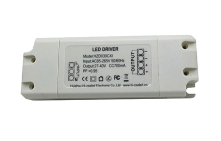 YLSHRF 30W LED Driver courant constant 750mA LED Light Transformateur Entrée  AC85-265V Sortie DC24-40V, LED Driver Adapter, LED Power Driver 